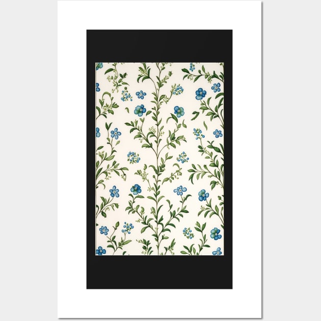 Floral Garden Botanical Print Wall Art by FloralFancy